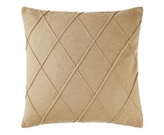 Néerlandais Decor Nareen Coussin, Laine, Camel, 45 x 45 cm