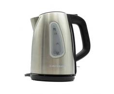 Dunlop Bouilloire 1,7 l 2200 W sans BPA en acier inoxydable poli de qualité 304 et système de protection contre lébullition à sec