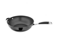 Stellar Wok avec poignÃ©e Helper, Noir, 28Â cm