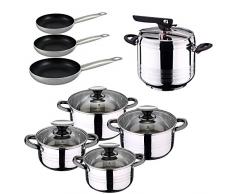 San Ignacio Batterie de Cuisine, chromé