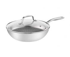 Tefal E49716 Eternal Mesh PoÃªle Wok Acier