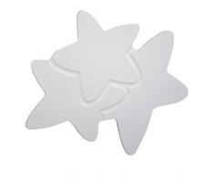Bainba Applique murale enfant Ãtoile, Blanc