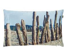 Dutch Decor Coussin Dune 30x50 cm Sable - Coussins Déco - Oreiller Décoratif - Déhoussable - Zippé