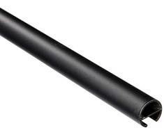 Gardinia Tringle à Rideau avec Corps intérieur I à 16 mm Noir Mat 120 cm