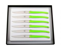 Forge De Laguiole T6 W IN FL VE Couteau, Vert