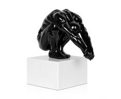 World Art Tourment Sculpture En RÃ©sine, Multicolore, 32x15x31 Cm