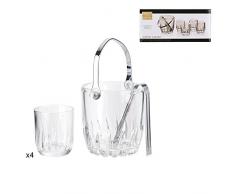 SAVEUR ET DEGUSTATION Ka3057 Seau à Glace Transparent
