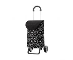 Andersen Chariot de Courses Scala Plus avec Sacoche Lilo Noire, Volume 39 l, Cadre Aluminium