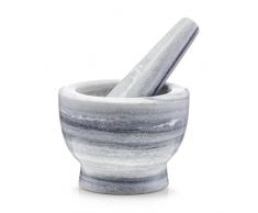 Zeller 24506 Mortier et pilon Gris