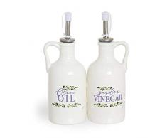 Dcasa Set Vinaigrier Huilier et RÃ©cipients pour Aliments Bento-Porte Aliments Articles pour la Maison Unisexe Adulte, Couleur Unique