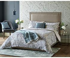 Harlequin Chaconia Housse de Couette, Superking, Satin, Indigo, Super-King