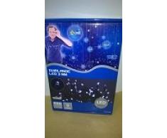 E=M6 5EEX928BC Guirlande avec 600 Ampoules LED Plastique/PVC Blanc