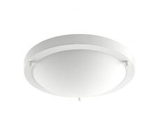 CristalRecord plafonnier lED intÃ©grÃ©, 12Â W, blanc, 70Â x 315Â mm