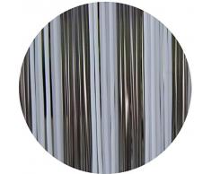 La Tenda Rideau de Porte Blanc Transparent 100 x 230 cm