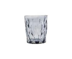 House Doctor Photophore Ã facettes Gris 8,25 x 8,25 cm