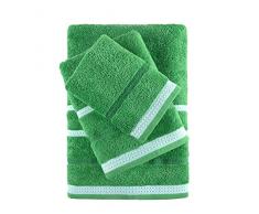 United Couleurs of Benetton. - Serviette pour lavabo 30 x 50 + 50 x 90 + 70 x 140 cm Vert