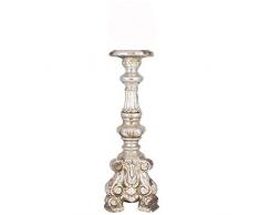 Pacific Lifestyle Bougeoir en Fibre de Verre, Argent Vieilli, 490Â x 510Â x 650Â mm