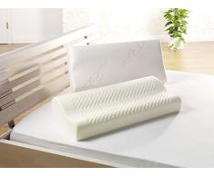 Frankenstolz Medisan Sleep & Care Pur Balance Coussin de Soutien pour la Nuque Blanc 40 x 80 cm