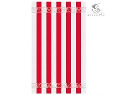SECANETA Serviette de Plage Crucero pour Femme Rouge Taille Unique 100 x 170 cm