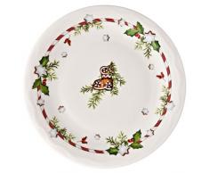 Hutschenreuther 02460-725492-10857 Assiette Plate 17 cm, Porcelaine, Multicolore, 20 x 20 x 5,3 cm