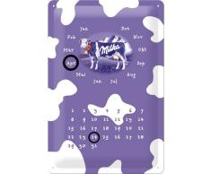 Milka Plaque Metal Calendrier Perpetuel