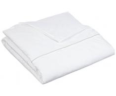 Bailet Housse de Couette - Ecume Satin de Coton, Blanc, 260 x 240 cm