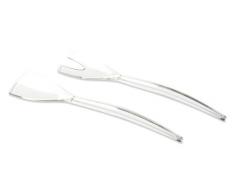 DEA HOME ART816 Couverts Ã Salade SAN Transparent 28 x 6 x 2 cm