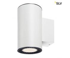 SLV Applique LED SUPROS pour lâEclairage Intérieur de Murs, Entrées, Escaliers | Spot LED, applique, Up and Down Luminaire dâIntérieur, Lampe LED | LED Intérieure, 3000K, EEC A-A++, Blanche
