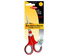 Kleiber 140 mm Ciseaux Couture Acier INOX poignée Souple, Rouge