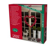 Konstsmide 6220-100 CÅur en Bois 60 LED Blanc Chaud avec Ruban 24 V