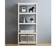 Dcasa Modulaire 5 ÃtagÃ¨res Bureau Rangement de DÃ©corations Festivales Articles pour la Maison Unisexe Adulte, Couleur Unique