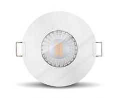 LEDOX Lista Aqua 10 Spot LED encastrable en aluminium Chromé 7 W