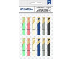 American Crafts Designer Bureau Pinces Ã Linge Hearts 12Â piÃ¨ces