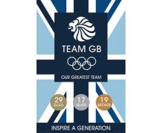 Empire 545275 Jeux Olympiques de Londres 2012âInspire Une génération de Sport Angleterre, Poster, Affiche (61 cm x 91,5 cm