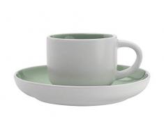 Maxwell Williams Tint Demi Tasse à Expresso et Soucoupe Menthe 100 ML