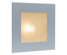 Firstlight Plafonnier 20 W/1 x 12 V mur et étape lumière fenêtre satinless Capsule en Acier avec couvercle en verre
