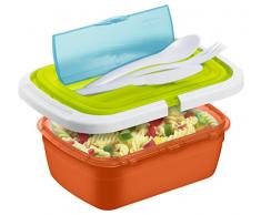 Rotho 1746299999 Boîte de Rangement des Aliments, Plastique, Bunt, 21 x 15 x 7,5 cm