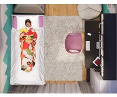 Italian Bed Linen Parure de lit Enfant numérique 1 Place 1 Posto Giapponesina