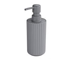 Allstar 23023100 Distributeur de Savon, Polypropylène, Gris, à 7 x 18 cm