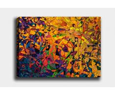 Bonamaison Peinture sur toile, multicolore, 40 x 60 cm - ConÃ§u et fabriquÃ© en Turquie