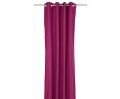 Tom Tailor 575507 T-Dove Rideau avec Oeillets Coton Rose 140 x 245 cm