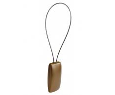 Home Maison HM69991585 Embrasse Clip Rectangulaire Nacrée Plastique/Acier 30 x 6 cm