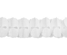amscan Papier Blanc Guirlande