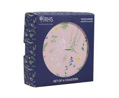 Lot de 4 dessous de verre RHS (Wildflower)