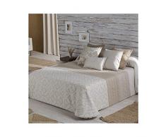 Orian Tripoli bouti pour lit de 90Â cm, Coton, Beige, Simple