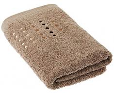 Lasa Home Drap de Bain 70x140, Collection Pure Points, Castano, Coton, 70x140x1 cm