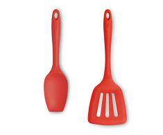 Zeal JSET12B Spatule en Silicone Anti-Adhérente Grande Cuillère