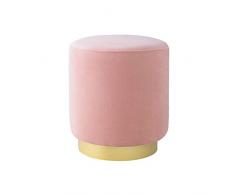 Lola Ottoman, Bois Dense, Rose, Taille Unique