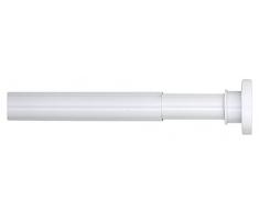 Sealskin Barre pour Rideau de Douche, mÃ©tal, Blanc, 2.8Â x 2.8Â x 220Â cm