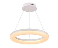 interfan Lampe suspension, 48Â W, Blanc, 40Â x 40Â x 120Â cm